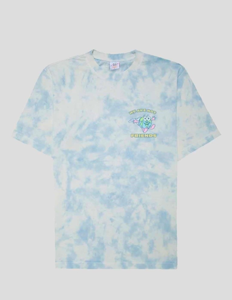 T-shirt WE ARE NOT FRIENDS have fun go to hell tee tie dye